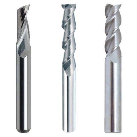 Pinnefres for aluminium 1-3-skjærs