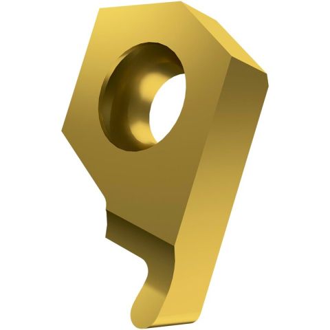 Enkeltsidige Sporeskjær X61 med radius