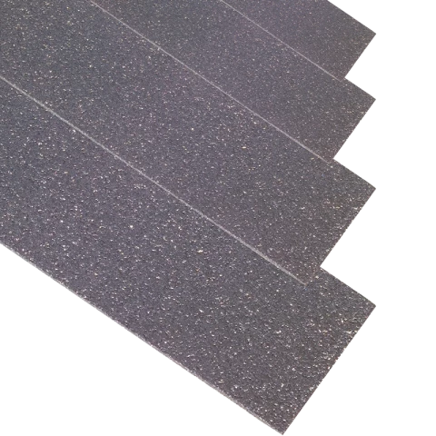 Grafittplate for bandslipemaskin