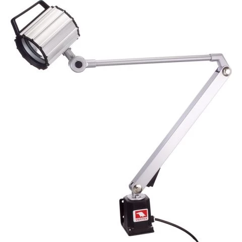 Arbeidslampe halogen, 400 + 430 mm arm
