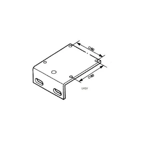 Feste for arbeidsbeslysning, vinkel C-C=45x45 mm