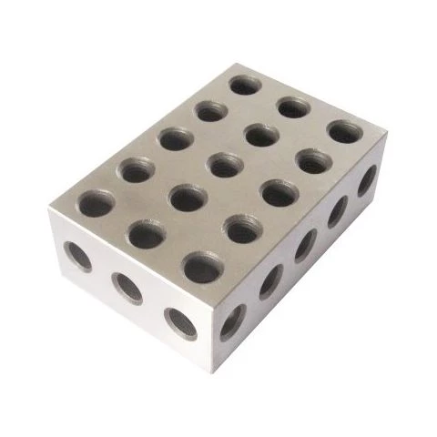 Parallellblokk med hull 25x50x75 mm