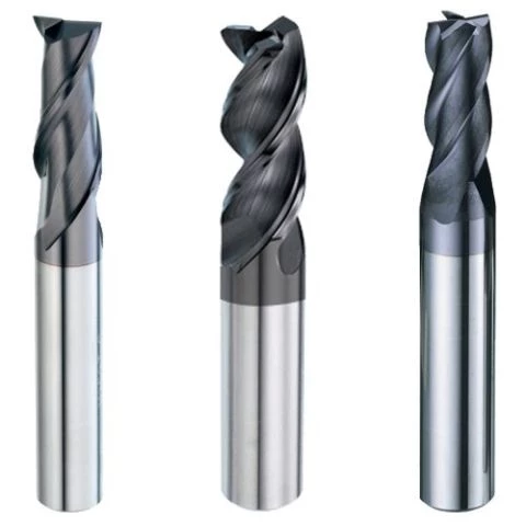 Pinnefres 2-4-skjærs, hardmetall, HRC 55