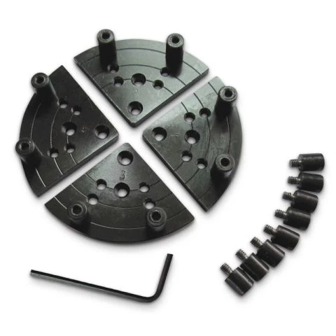 Frontplate for 4-bakkechuck