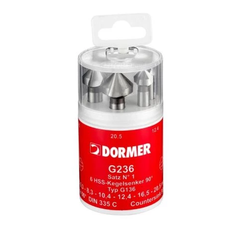 Forsenkersett G136 90°