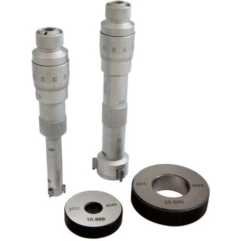 3-punkts  innermikrometer, bunnmåling