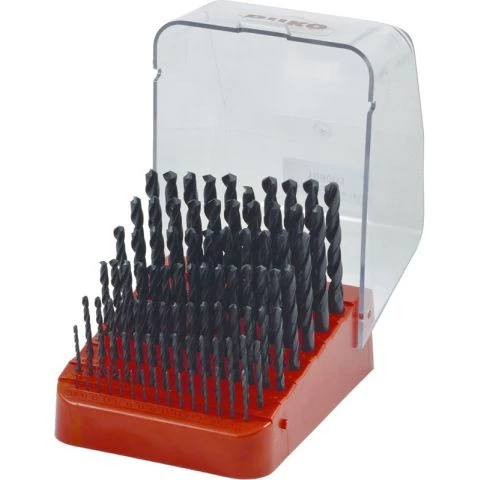 Borsett 1-10 mm, dampanløpte, trinn på 0,1 mm, 91 deler