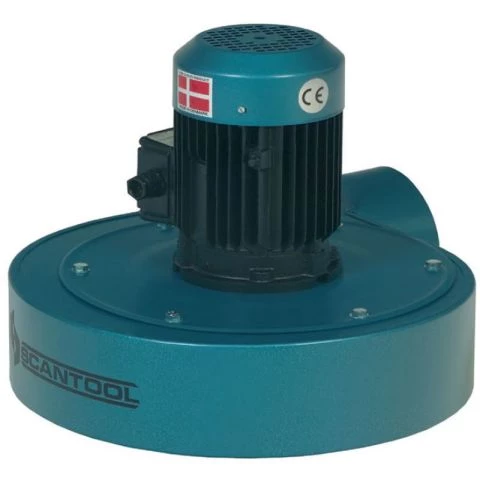Motor med vifte, 3-faset 400V