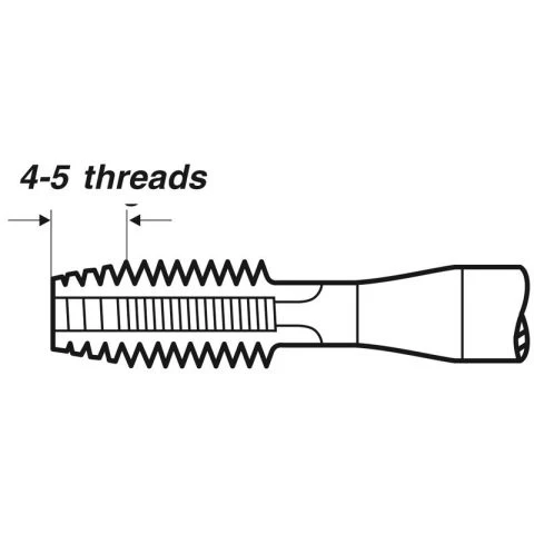 Rett, DIN 40432, PG, kort maskingjengetapp